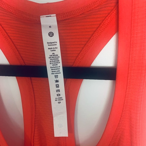 Lululemon Swiftly Tech Racerback 2.0 Tank Top *Race Length - 6 - PINK PUNCH - Picture 3 of 6